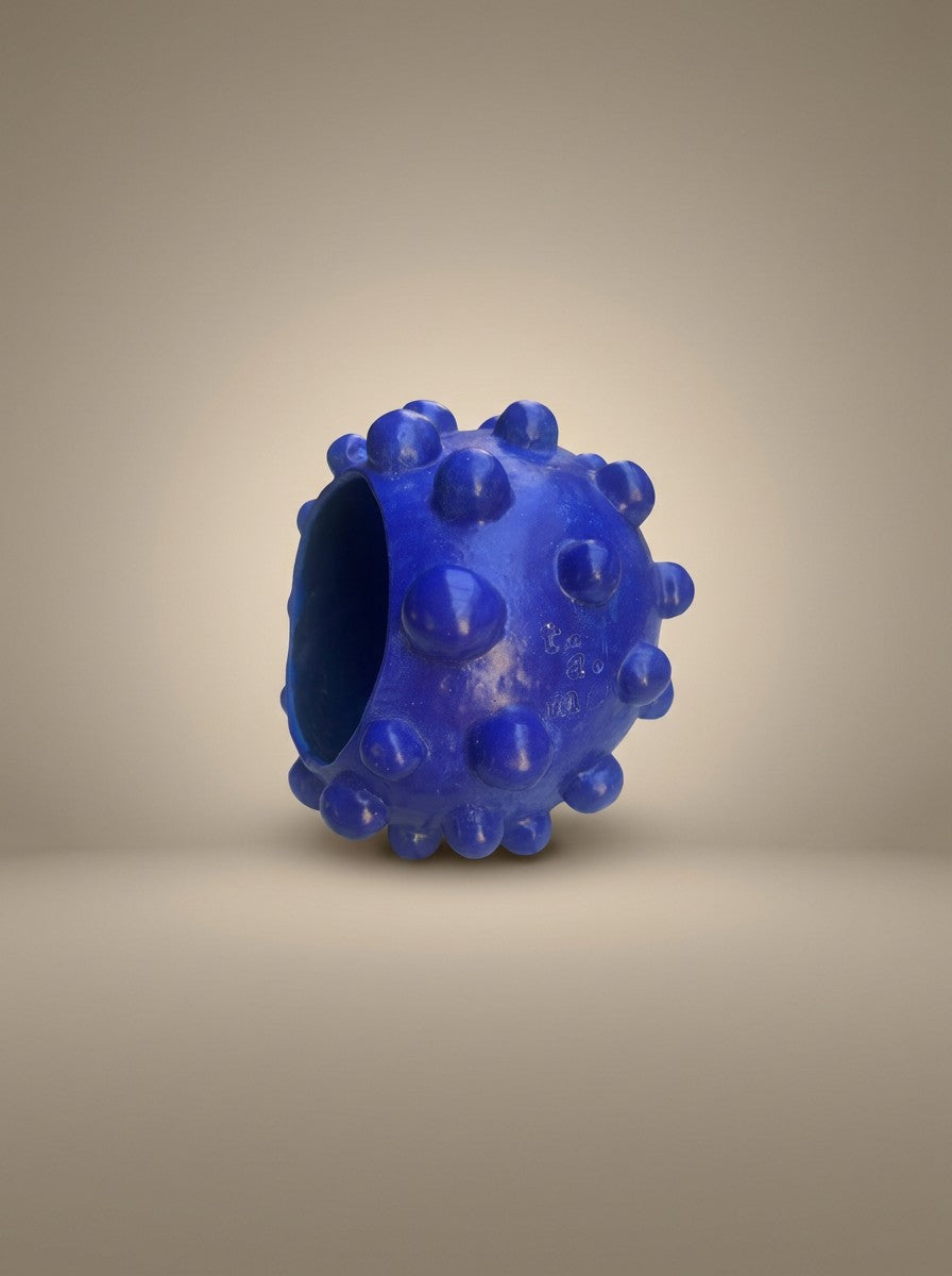 Blue Bowl with Spheres